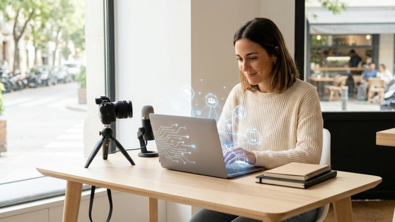 Wie KI die Arbeit von Bloggern und Content Creatorn verändert: Tools, Workflows und Grenzen