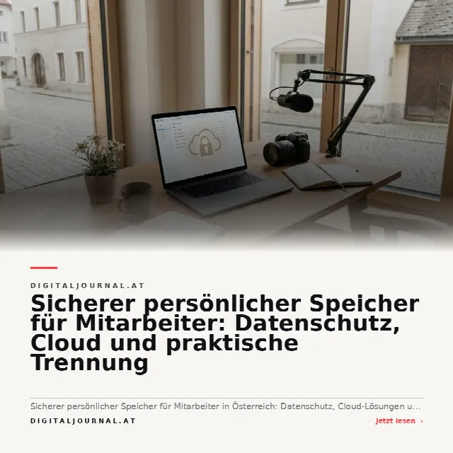 Share-Card fuer Sicherer persönlicher Speicher für Mitarbeiter: Datenschutz, Cloud und praktische Trennung